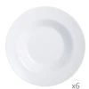 Luminarc 6 Assiettes à Pâtes -Chef&Sommelier-boutique 6 assiettes a pates