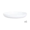 Luminarc 6 Assiettes Creuses à Mezzé 29cm Blanches -Chef&Sommelier-boutique 6 assiettes creuses a mezze 29cm blanches