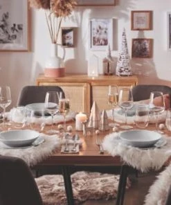 Luminarc 6 Assiettes Creuses Grises Effet Marbré 20cm -Chef&Sommelier-boutique 6 assiettes creuses grises effet marbre 20cm 4