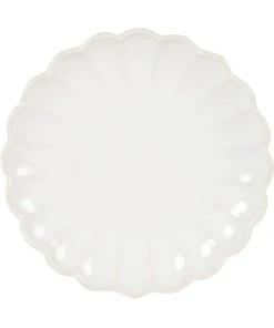 Maisons Du Monde Assiette à Dessert En Grès Beige - Lot De 6