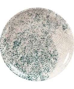 Maisons Du Monde Assiette à Dessert En Grès écru Et Bleu - Lot De 6