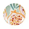Maisons Du Monde Assiette à Dessert En Porcelaine Motifs Grenades Multicolores - Lot De 6