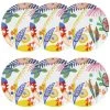 Maisons Du Monde Assiette à Dessert En Porcelaine Multicolore Imprimée - Lot De 6 -Chef&Sommelier-boutique assiette a dessert en porcelaine multicolore imprimee 1000 9 22 205063 3