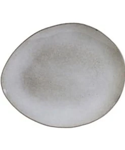 Trends Home Assiette à Dessert Galet Gris