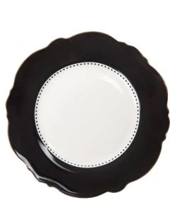 Mathilde M Assiette à Dessert Gris Foncé D21cm