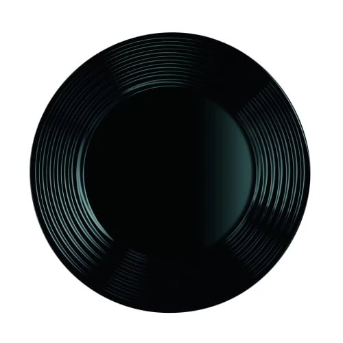 Luminarc Assiette à Dessert Noire D19cm 3 Luminarc Assiette à Dessert Noire D19cm