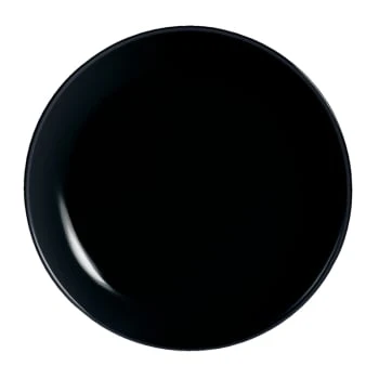Luminarc Assiette à Dessert Noire D19cm 8 Luminarc Assiette à Dessert Noire D19cm – Image 6