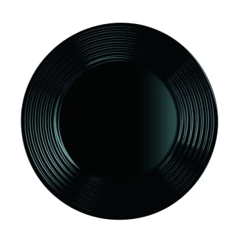 Luminarc Assiette à Dessert Noire D19cm 8 Luminarc Assiette à Dessert Noire D19cm – Image 6