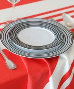 Maison Jean-Vier Assiette à Dessert Porcelaine Blanc 20 Cm -Chef&Sommelier-boutique assiette a dessert porcelaine blanc 20 cm 3