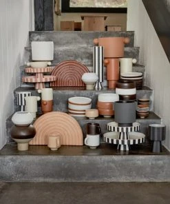 OYOY Living Design Assiette à Dîner Marron 100% Porcelaine Ø26cm -Chef&Sommelier-boutique assiette a diner marron 100 porcelaine oe26cm 4