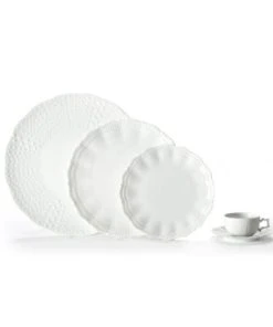 Medard De Noblat Assiette à Pain En Porcelaine Blanc -Chef&Sommelier-boutique assiette a pain en porcelaine blanc 2