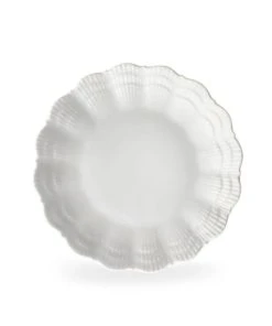 Medard De Noblat Assiette à Pain En Porcelaine Blanc