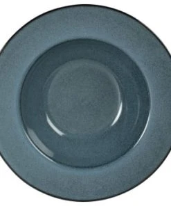 Maisons Du Monde Assiette à Pâtes En Grès écru -Chef&Sommelier-boutique assiette a pates en gres bleu 1000 14 6 230959 1 3