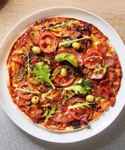 Luminarc Assiette à Pizza Blanche D32cm -Chef&Sommelier-boutique assiette a pizza blanche d32cm 2