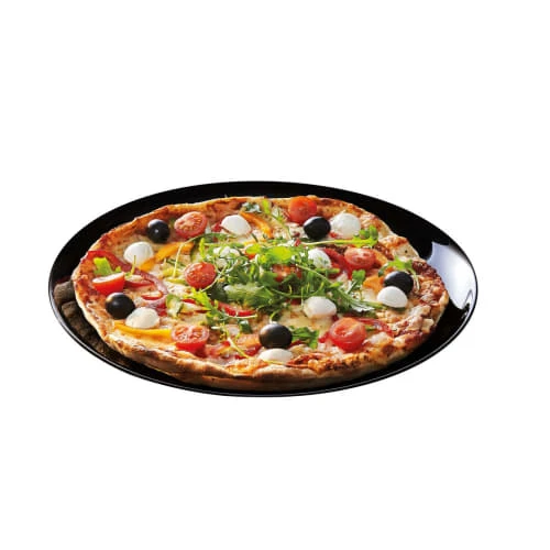 Luminarc Assiette à Pizza Noire D32cm 5 Luminarc Assiette à Pizza Noire D32cm – Image 3