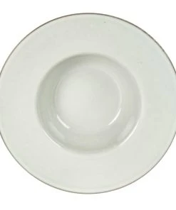 Maisons Du Monde Assiette à Risotto En Grès Gris Clair