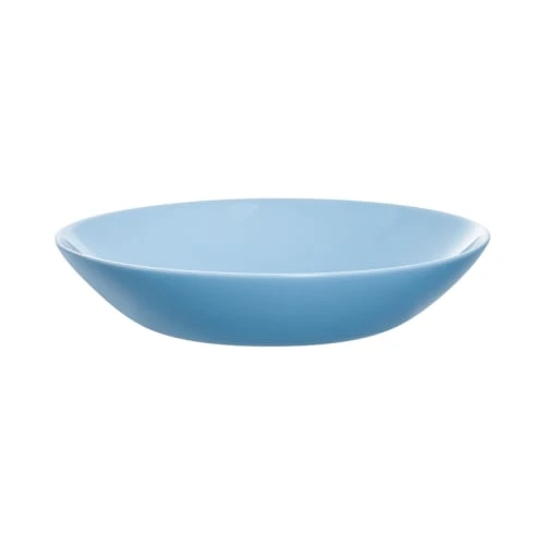 Luminarc Assiette à Soupe En Opale Bleu D20cm 6 Luminarc Assiette à Soupe En Opale Bleu D20cm – Image 4