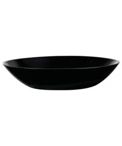 Luminarc Assiette Calotte Noire D20cm -Chef&Sommelier-boutique assiette calotte noire d20cm 2
