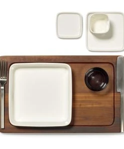 Serax Assiette Carrée En Porcelaine Blanche 16x16cm -Chef&Sommelier-boutique assiette carree en porcelaine blanche 16x16cm 5