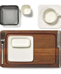 Serax Assiette Carrée En Porcelaine Blanche 24x24cm -Chef&Sommelier-boutique assiette carree en porcelaine blanche 24x24cm 5