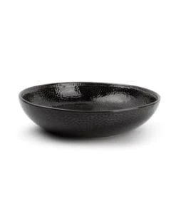 Salt & Pepper Assiette Creuse 21,5xH5cm Noir - Lot De 4