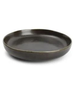 Salt & Pepper Assiette Creuse 22xH4cm ébène - Lot De 4