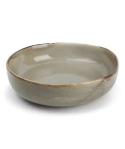 Salt & Pepper Assiette Creuse 22xH6cm Béton - Lot De 4