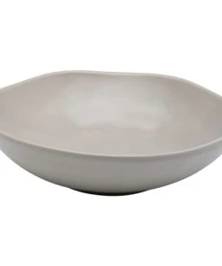 Kare Design Assiette Creuse En Céramique Grise D20 - Lot De 4 -Chef&Sommelier-boutique assiette creuse en ceramique grise d20 lot de 4 2