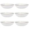 Maisons Du Monde Assiette Creuse En Grès Gris Clair - Lot De 6 -Chef&Sommelier-boutique assiette creuse en gres gris clair 1000 8 33 207493 5