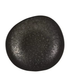 Sibo Homeconcept Assiette Creuse En Grès Réactif Gris 22 Cm - Lot De 6