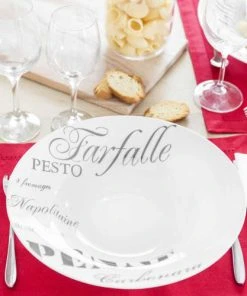 Maisons Du Monde Assiette Creuse En Porcelaine Blanche Imprimé Gris - Lot De 6 11 Maisons Du Monde Assiette Creuse En Porcelaine Blanche Imprimé Gris - Lot De 6 -Chef&Sommelier-boutique assiette creuse en porcelaine blanche imprime gris 1000 14 35 43012479 3