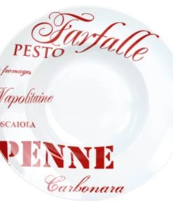Maisons Du Monde Assiette Creuse En Porcelaine Rouge D 30 Cm PASTA - Lot De 2 -Chef&Sommelier-boutique assiette creuse en porcelaine rouge d 30 cm pasta 1000 7 29 115403 6