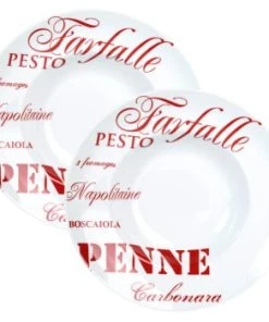 Maisons Du Monde Assiette Creuse En Porcelaine Blanche Imprimé Gris - Lot De 6 12 Maisons Du Monde Assiette Creuse En Porcelaine Blanche Imprimé Gris - Lot De 6 -Chef&Sommelier-boutique assiette creuse en porcelaine rouge d 30 cm pasta pasta 1000 7 29 115403 7