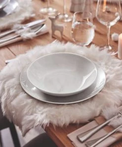 Luminarc Assiette Creuse Grise Effet Marbré 20 Cm -Chef&Sommelier-boutique assiette creuse grise effet marbre 20 cm 2