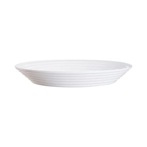 Luminarc Assiette Creuse Ondulée Blanche D23cm 6 Luminarc Assiette Creuse Ondulée Blanche D23cm – Image 4