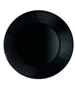 Luminarc Assiette Creuse Ondulée Noire D23cm -Chef&Sommelier-boutique assiette creuse ondulee noire d23cm harena