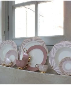 Mathilde M Assiette Creuse Rose D23cm