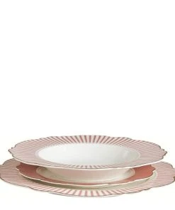 Mathilde M Assiette Creuse Rose D23cm -Chef&Sommelier-boutique assiette creuse rose d23cm 4