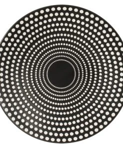 Table Passion Assiette De Présentation 31 Cm En Grès Noir