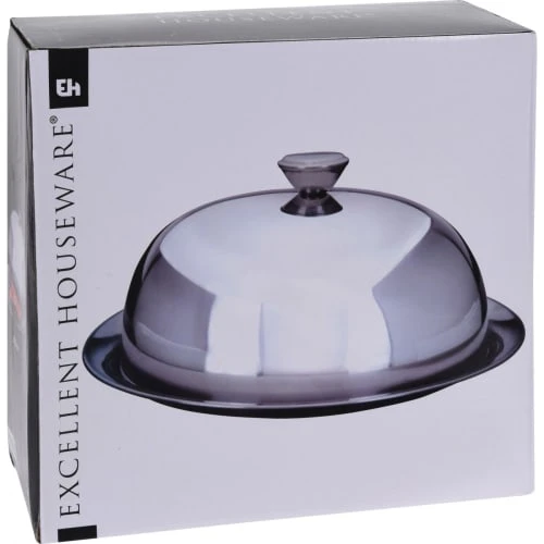 Wadiga Assiette De Présentation Avec Cloche En Inox 4 Wadiga Assiette De Présentation Avec Cloche En Inox – Image 2