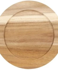 Maisons Du Monde Assiette De Présentation En Bois D'acacia