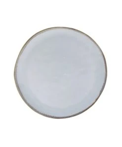 Sibo Homeconcept Assiette Dessert En Grès Artisanal Blanc 21 Cm - Lot De 6