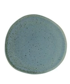 Sibo Homeconcept Assiette Dessert En Grès Réactif Bleu 22 Cm - Lot De 6