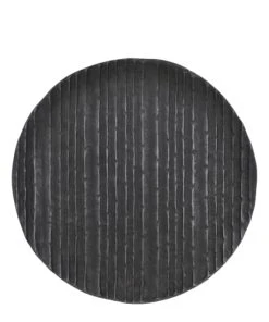 Mica Decorations Assiette En Aluminium Gris D37