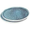 Kare Design Assiette En Grès Bleu D27 - Lot De 2 -Chef&Sommelier-boutique assiette en gres bleu d27 lot de 2