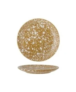 Bloomingville Assiette En Grès Brune