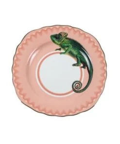 Yvonne Ellen Assiette En Porcelaine Girafe D16cm -Chef&Sommelier-boutique assiette en porcelaine cameleon d16cm cameleon 1