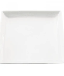 Serax Assiette En Porcelaine Carrée 26x26cm