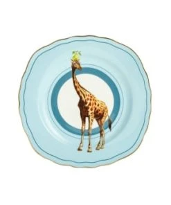 Yvonne Ellen Assiette En Porcelaine Caméléon D16cm -Chef&Sommelier-boutique assiette en porcelaine girafe d16cm girafe 1