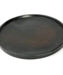 Bazar Bizar Assiette En Terracotta Grande Noire